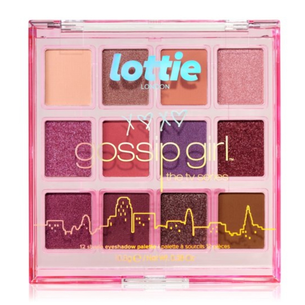 NEW Lottie London Limited Edition Gossip Girl "It Girl" Eyeshadow Palette